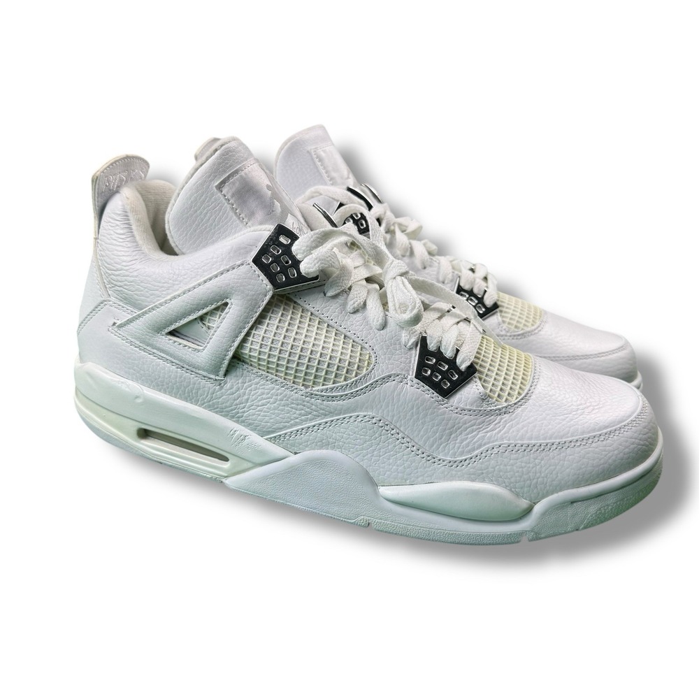 NWOB VTG 2006 Air Jordan 4 Retro Pure $ Money Mens Size US 13 Rare Read